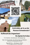 Plakat Dorfrallye und Museums�ffnung 15.3.2026