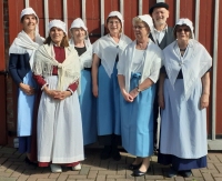 Die Helfer in Tracht